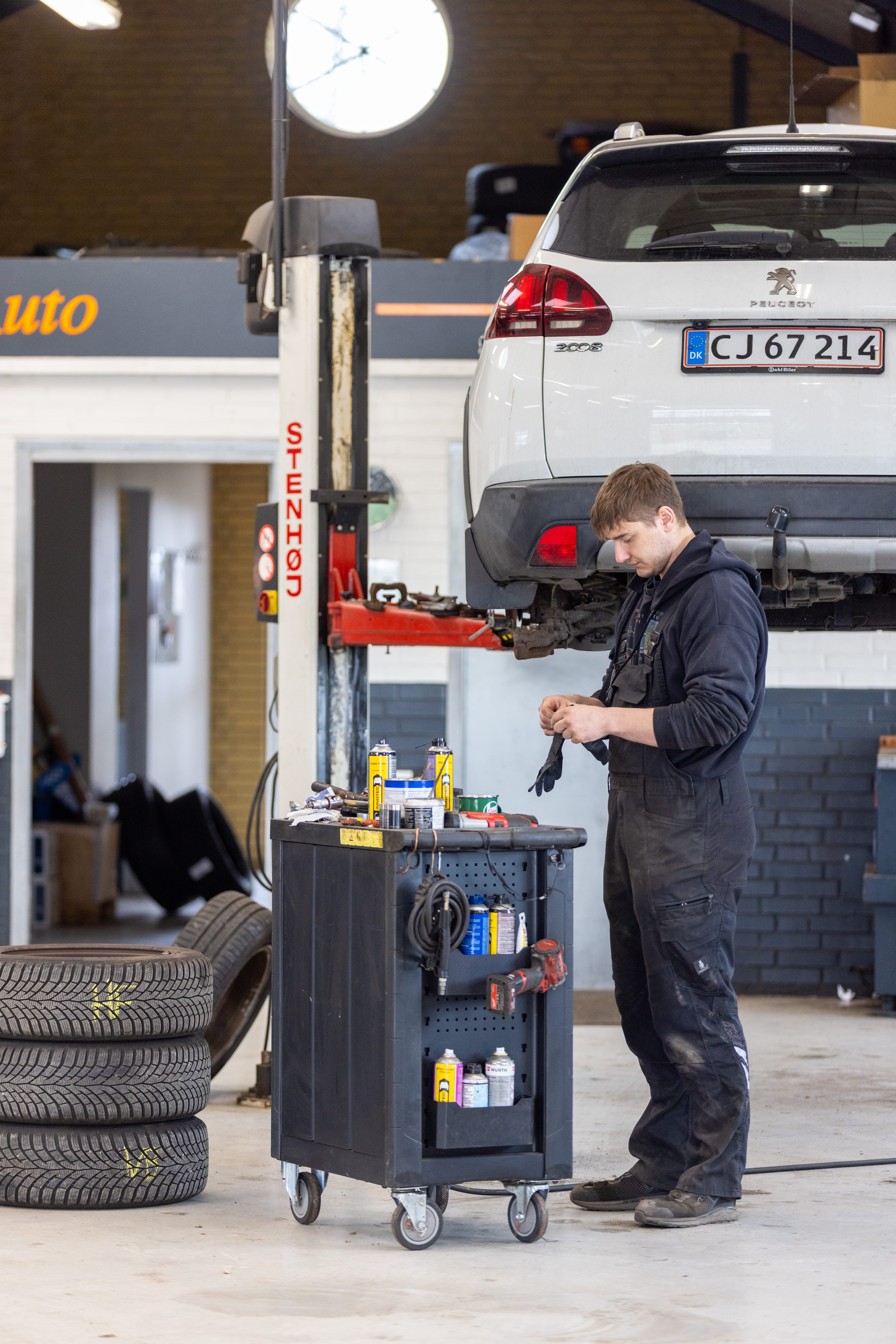 Autoværksted i Skive